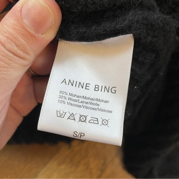 Anine Bing Mohair Button Down Maxi Cardigan - Picture 7 of 9